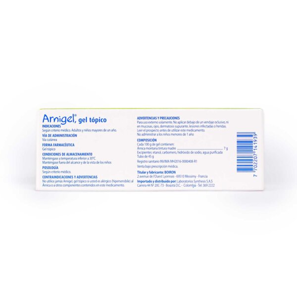 ARNIGEL TUBO X 45 G - Imagen 2