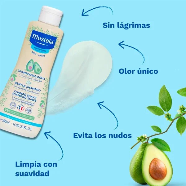 SHAMPOO 200ML MUSTELA - Image 2